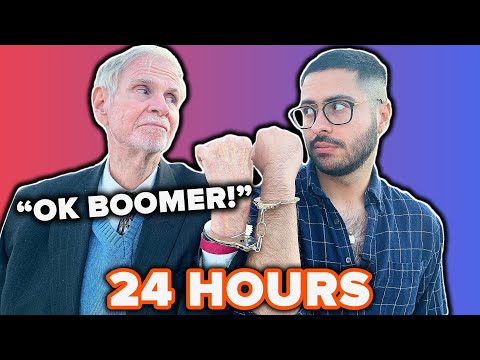 Boomer & Millennial Get Handcuffed For 24-Hours