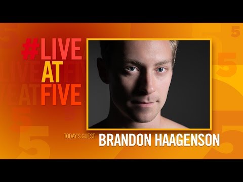 Broadway.com #LiveatFive with Brandon Haagenson of AFTERGLOW