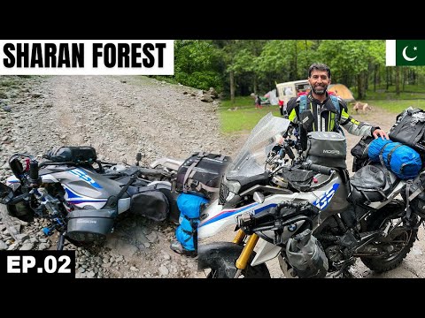 Brutal Offroad to Camping in Serene & Wild Sharan Forest   EP.02 | North Pakistan Motorcycle Tour