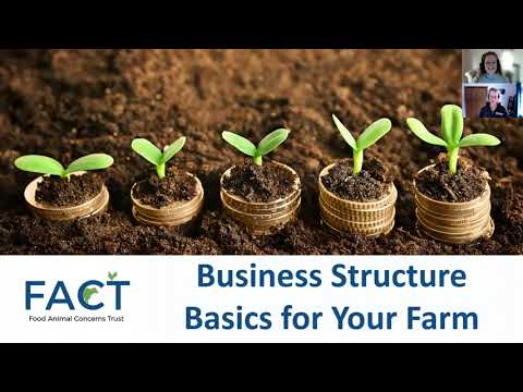 Business Structure Basics for Your Farm