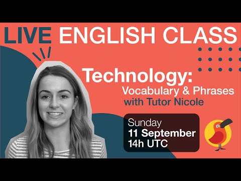 Cambly Live – Technology: Vocabulary & Phrases