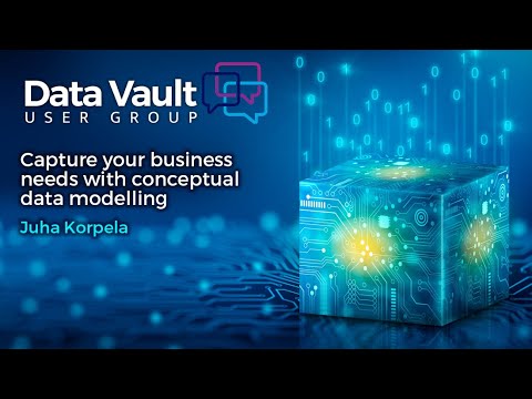 Capture your business needs with conceptual data modelling