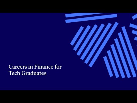 Careers in Finance for Tech Graduates