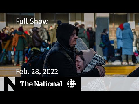 CBC News: The National | Russia-Ukraine, Volodymyr Zelensky, COVID travel rules