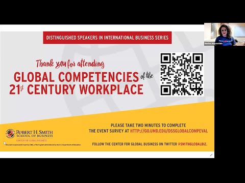 Center For Global Business Distinguished Speaker Series: Disruptors In The Global Workforce