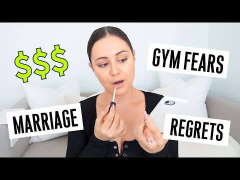CHIT CHAT GET READY WITH ME! - Marriage, Money & Gym Fears!