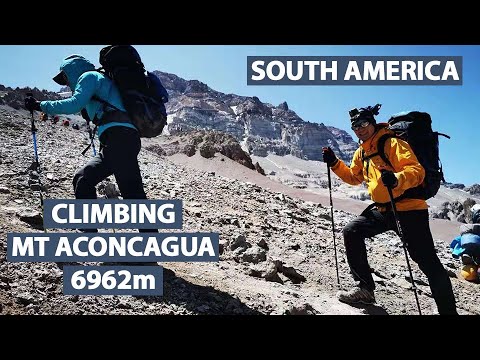 CLIMBING THE HIGHEST MOUNTAIN IN AMERICAS | ACONCAGUA 6962 | MAP + ROUTES DESCRIPTION