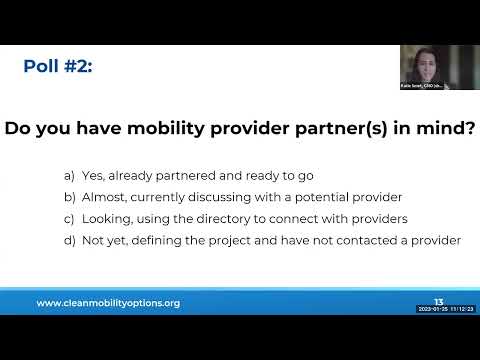 CMO Mobility Provider Roundtable Webinar