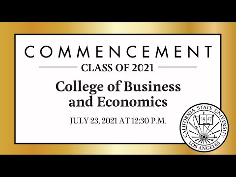 College of Business and Economics Ceremony – 12:30 p.m.