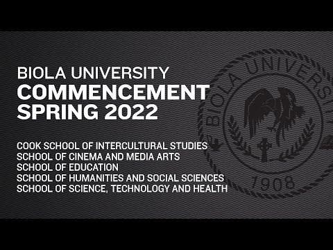 Commencement Spring 2022 — Ceremony A