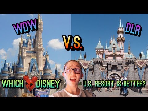 Comparing Disneyland to Walt Disney World! Where You Should Vacation