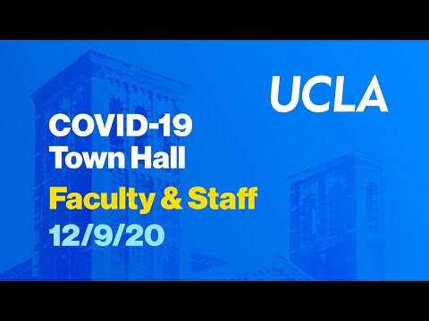 COVID-19 Response & Recovery Task Force Staff Town Hall - Dec. 9, 2020