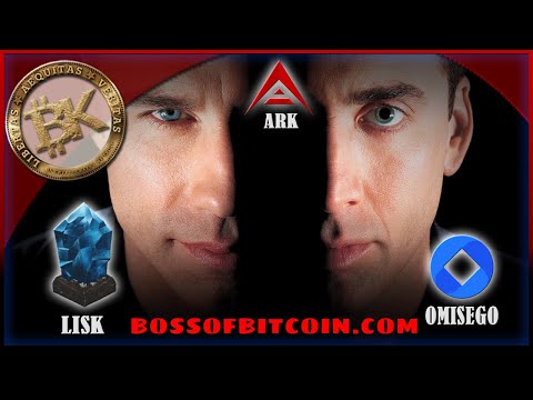 Crypto Face Off - OMISEGO / LISK / ARK⚡ BTC 9K | FREE BITCOIN Prediction 2018 Cryptocurrency Trading