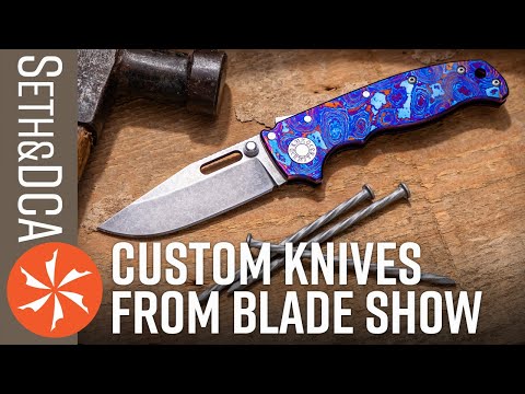 Custom Knives from Blade Show 2022 - Between Two Knives