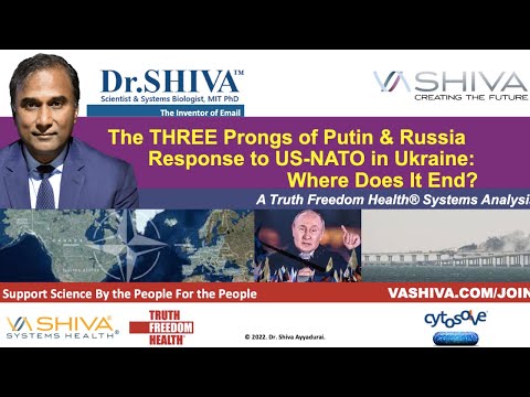 Dr.SHIVA LIVE: The THREE Prongs of Putin & Russia Response to US-NATO in Ukraine: Where Does It End?