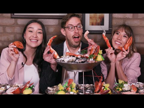 Eating $2000 Of Gourmet Seafood • The Food Babies