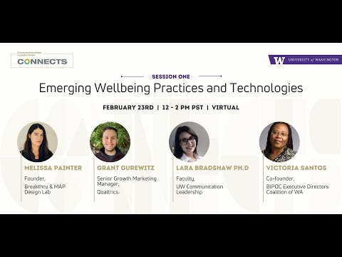 Emerging Wellbeing Practices & Technologies: Connects 2022 Session 2