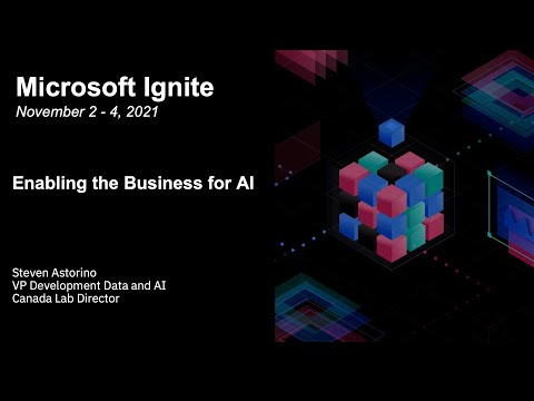 Enabling the Business for AI | OD425