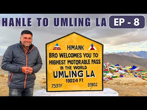 Ep 8  Hanle to Umling La, World’s highest motorable road | Hanle Observatory,  Ladakh Tourism