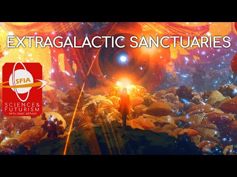 Extragalactic Sanctuaries: Escaping to the Edge of Space and Time