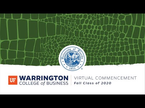 Fall 2020 Commencement | UF Warrington College of Business