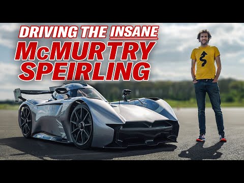 Faster Than An F1 Car! Driving The Incredible McMurtry Spéirling Fan Car | Henry Catchpole