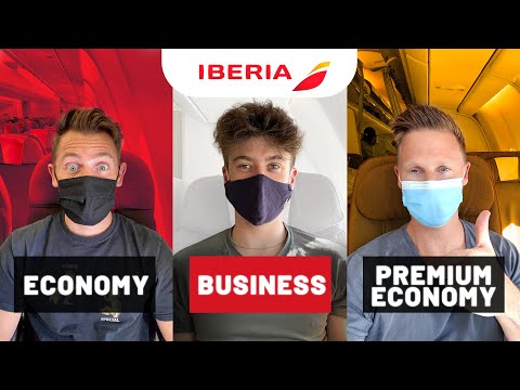 FEAST TO FAMINE - Iberia in all 3 classes | Business vs Premium vs Economy