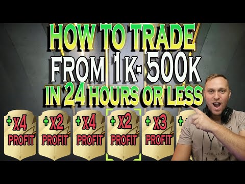 FIFA 22 HOW TO TRADE FROM 1K-500K COINS IN LESS THAN 24 HOURS | LOW RISK FILTERS | 4X YOUR MONEY BAC