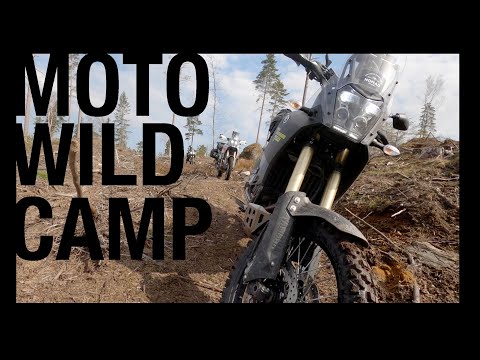 First moto wild camping 2021 - Tenere 700, Africa Twin 1100