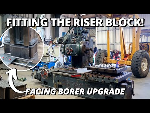 Fitting The Riser Block | K&W Facing Borer Upgrade | Part 3
