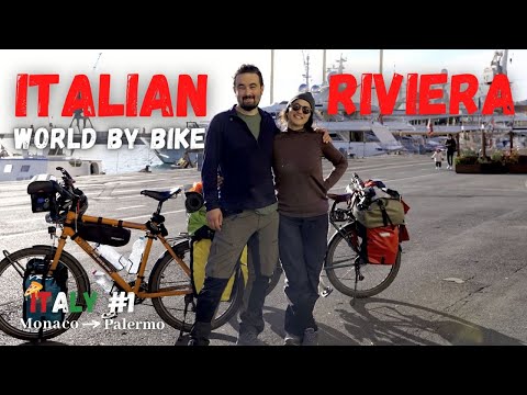 Fleeing Monaco and cycling into Italy | A world bike tour