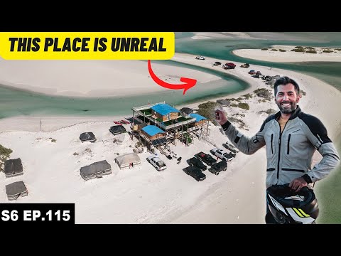 Found the Unbelievable Place Which is Natural Wonder S06 EP.115 | MIDDLE EAST Motorcycle Tour