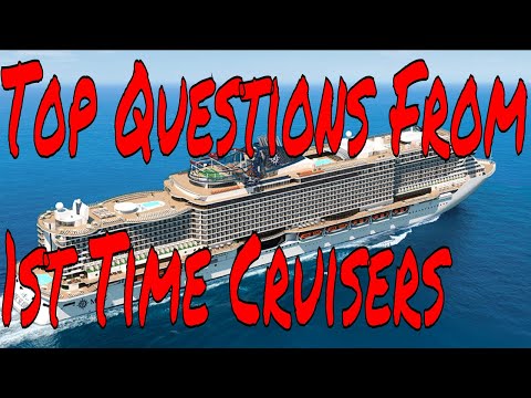 Frequently Asked First Time Cruise Vacationers Questions