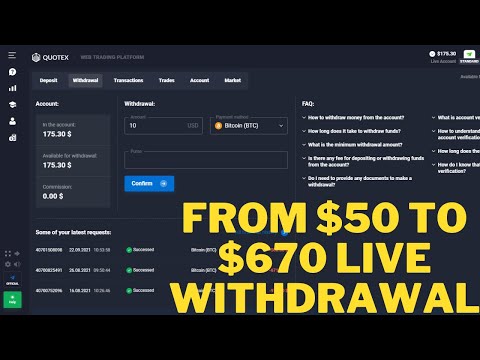 From $50 To $670 Trading (Live Withdrawal) - Best Binary Option Strategy 2021