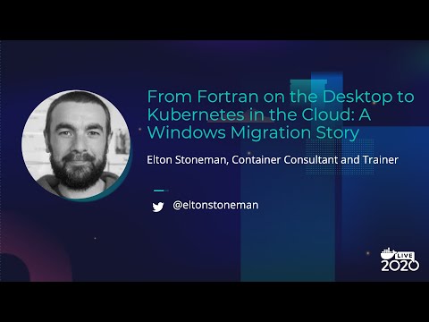 From Fortran on the Desktop to Kubernetes in the Cloud: A Windows Migration Story