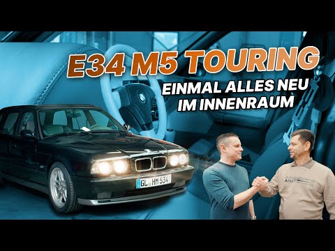 GESCHRUMPFTES LEDER beim BMW E34 M5 Touring?! SITZE & INNENRAUM neu beziehen - Autosattlerei Aliti
