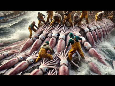 Giant Seafood Caught This Way by Fishermen - Amazing Fishing Technology