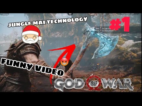 God of war funny gameplay| part 1 | jungle mai technology| j77y @PlayStation @TotalGaming093