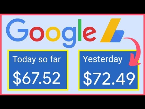 Google AdSense: Earn 67.52$ Per Day in 15 Steps