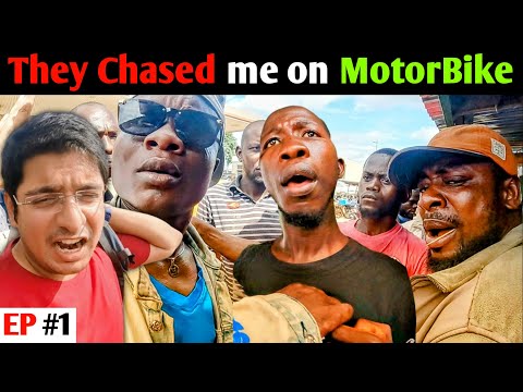 GOT HARASSED IN AFRICA OUT OF NOWHERE  (Liberia to Ivory Coast )