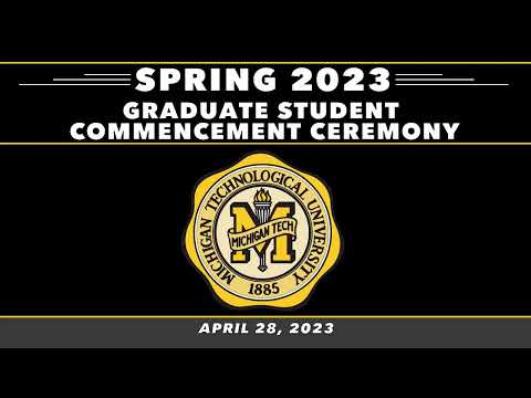 Graduate Commencement Ceremony: Spring 2023