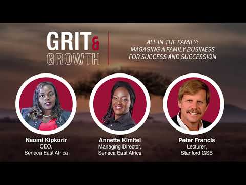 Grit & Growth | All in the Family; Managing a Family Business for Success and Succession
