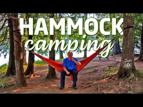 Hammock Camping in Gatineau Park (backpacking)