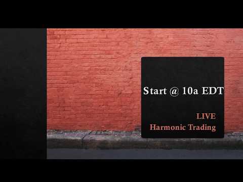 Harmonic Pattern Trading Live Stream - Confirmation Strategies
