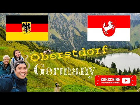 Hiking in Oberstdorf, Allgäu Bavaria, Germany (with English Subtitles)