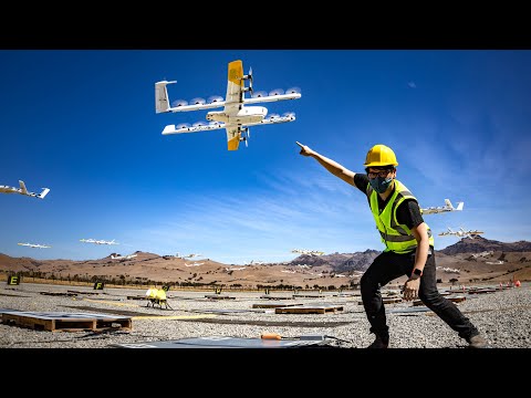 How Google's Wing Drone Delivery Aircraft Works