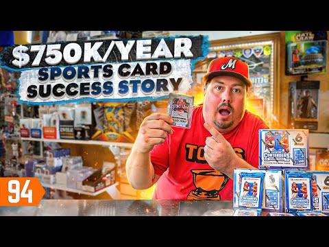 How He Started a $750K/Year Business Selling Sports Cards