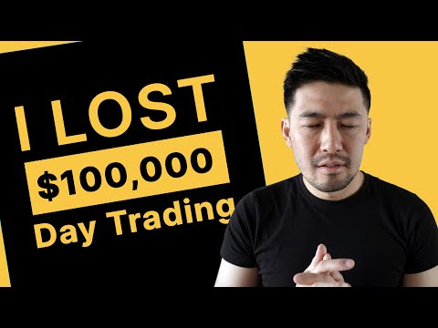 How I Lost $100,000 Day Trading and Almost K*ll Myself