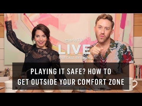How to Get Outside Your Comfort Zone & Promote Your Business | MarieTV Live Call-In Show