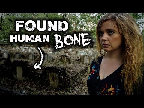 HUMAN BONE FOUND in World's Weirdest Cemetery | Bangkok, Thailand